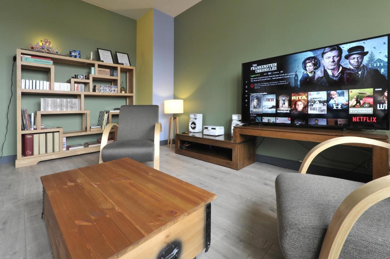 Jazzappart Appartement Classe 3 Etoiles Жантили Екстериор снимка